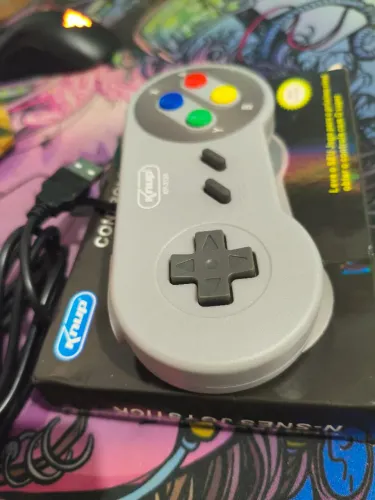 2x Controle Super Nintendo - USB