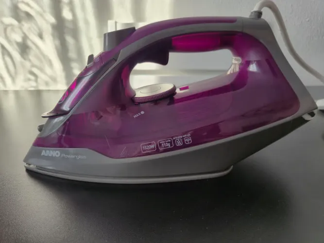 Ferro a Vapor ARNO Powergliss 1520W Roxo - Vapor Turbo 110g