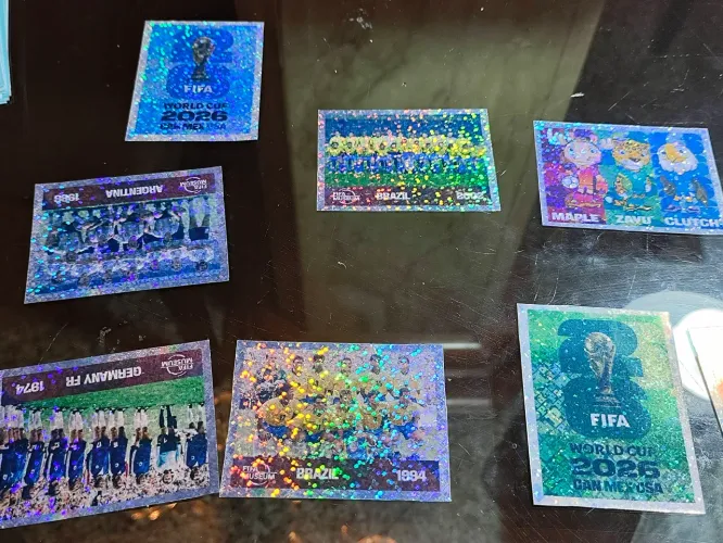 COLEÇÃO COMPLETA DE FIGURINHAS COPA 2026 (1060 UNIDADES - SEM REPETIÇÃO)