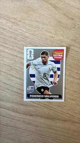 Figurinha Legend Copa 2026 Federico Valverde Prata Original