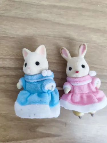 Raro! Set Patinadores Sylvanian Families / Calico Critters (Com Patins!)