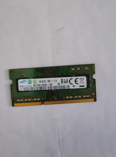 Memória RAM verde 4GB 1 Samsung 1rx8