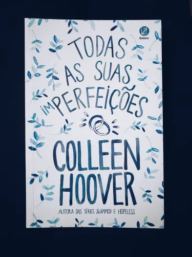 Livro Todas as suas imperfeições- Colleen Hoover