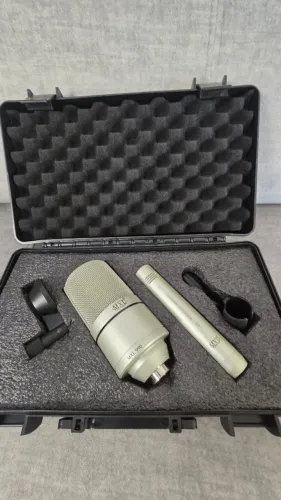 Microfones MXL 990 + 991 com Maleta de Transporte