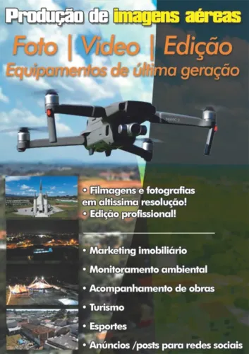 Serviço de Drone - Filmagens e fotografias aéreas