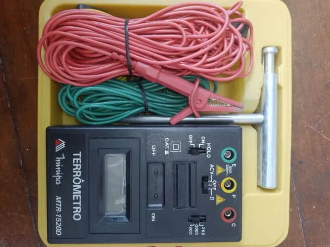 Terrômetro Minipa MTR1520D
