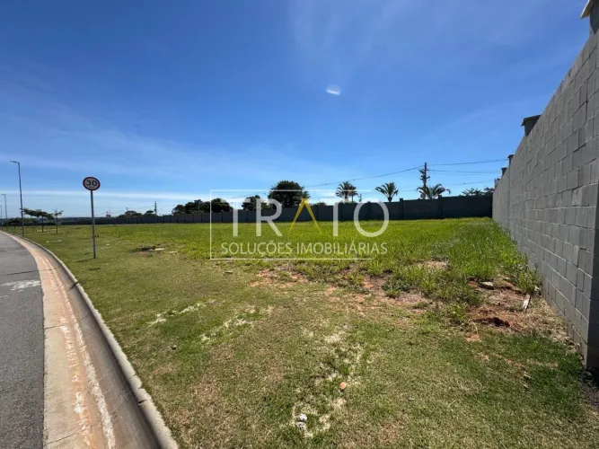 Terreno plano à venda no Condomínio Serena Campinas
