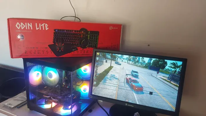 Pc Gamer Completo Xeon E5-2666v3 | RX 470 4GB | 32GB RAM | SSD 240GB