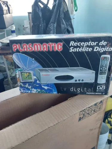Receptor de parabólica antiga
