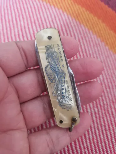 Canivete de bolso Veneziano Raro e Colecionável