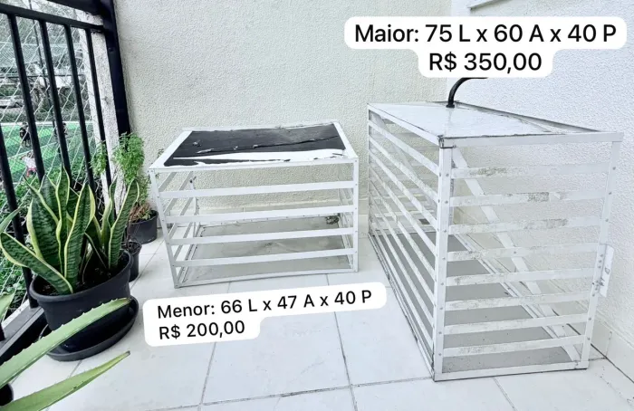 Caixas protetora de Ar Condicionado