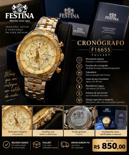 Relógio Festina