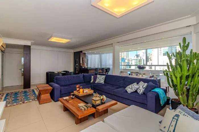 Cobertura Residencial em Balneário Camboriú  Vista Mar, 3 Quartos (2 Suítes) Mobiliada