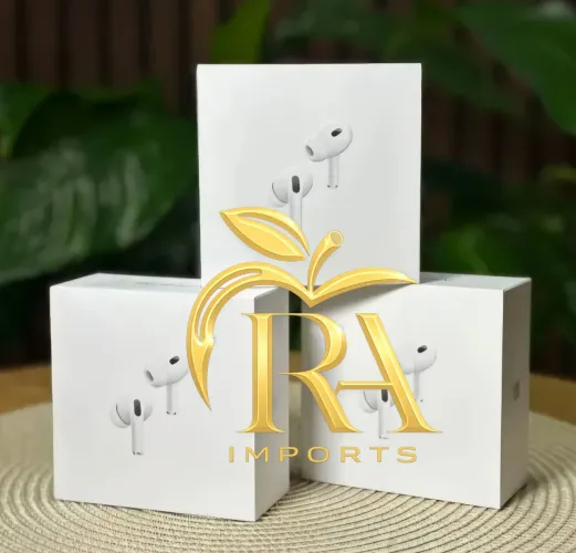 AirPods Pro 2 - Novos - Lacrados de Fábrica - Com Garantia Apple Oficial - Até 18 Vezes