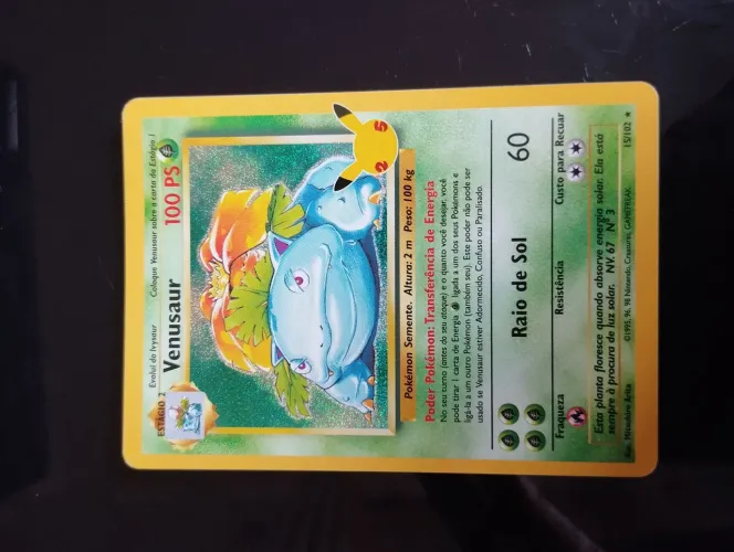 Venusaur Coleção 25 anos