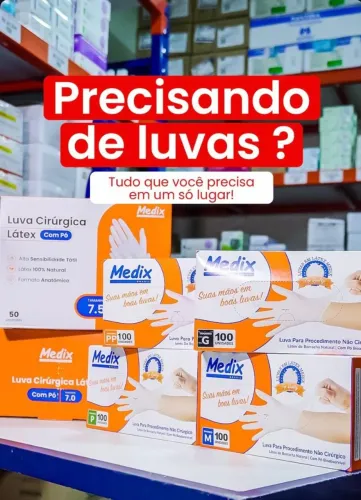 Luvas latex
