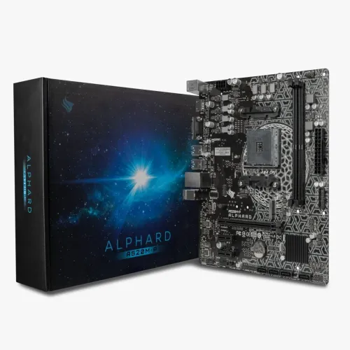 Placa Mae Pichau Alphard A520M-P, DDR4, Socket AM4, Chipset AMD A520