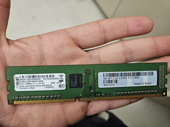 Memória RAM 4GB DDR3 1600MHz SMART - Desktop