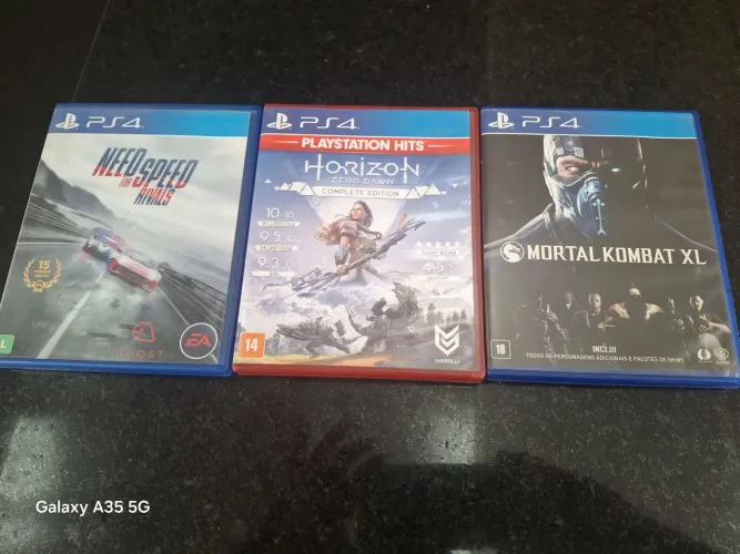 Jogos PS4 3 UNIDADES