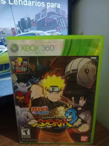 Naruto Shippuden Ultimate Ninja Storm 3 - Xbox 360 - Jogo Original 