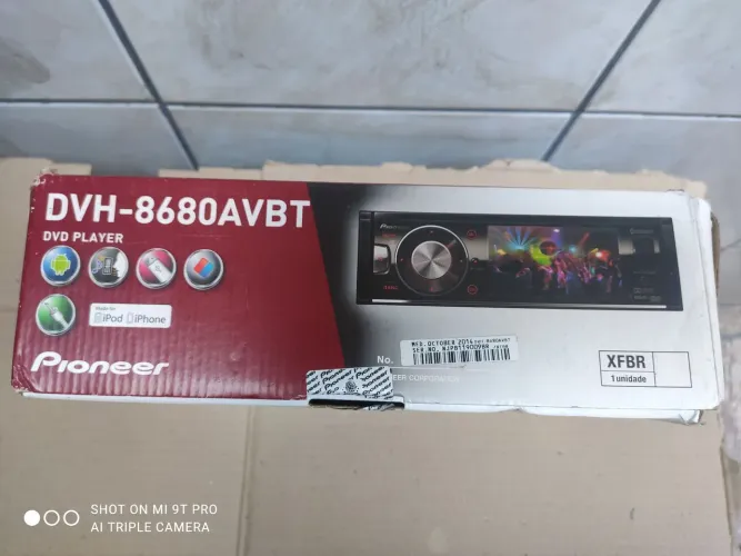 Dvd Pionner com bluetooth +sintonizador de tv digital Pionner 