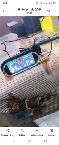 Monitor temperatura carros com sensor 