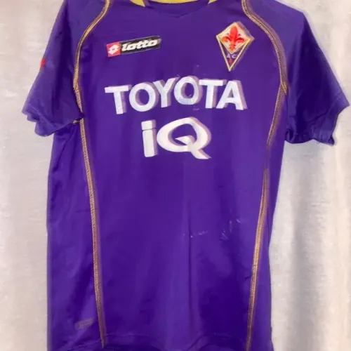 camisa lotto fiorentina roxa p temporada 1999/00