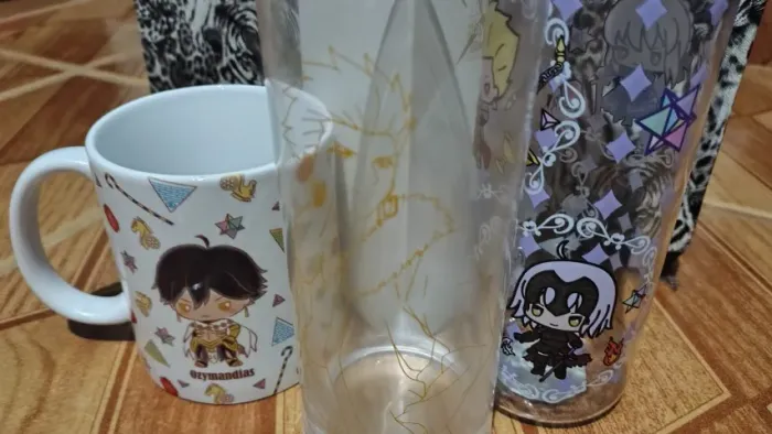 Kit Copo, Caneca e Garrafa Fate/Stay Night Fate/Grand Order