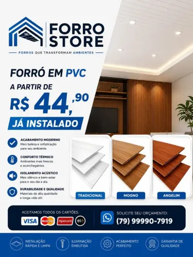 Forro pvc