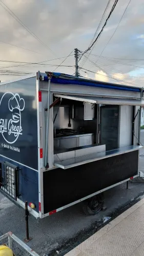 Trailer de lanches e Food Truck.