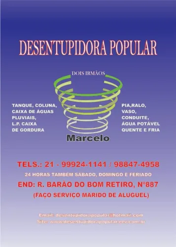 Desentupidora popular