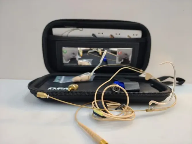 Microfone sem fio Lapela sennheiser Ew300 G4 com Head DPA
