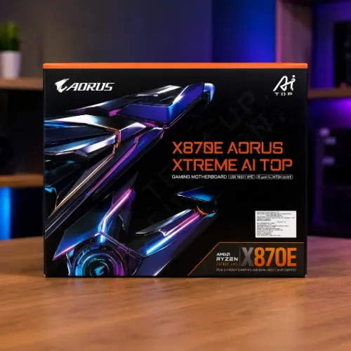 Placa Mãe Gigabyte X870E AORUS Elite X3D Socket AM5 / DDR5