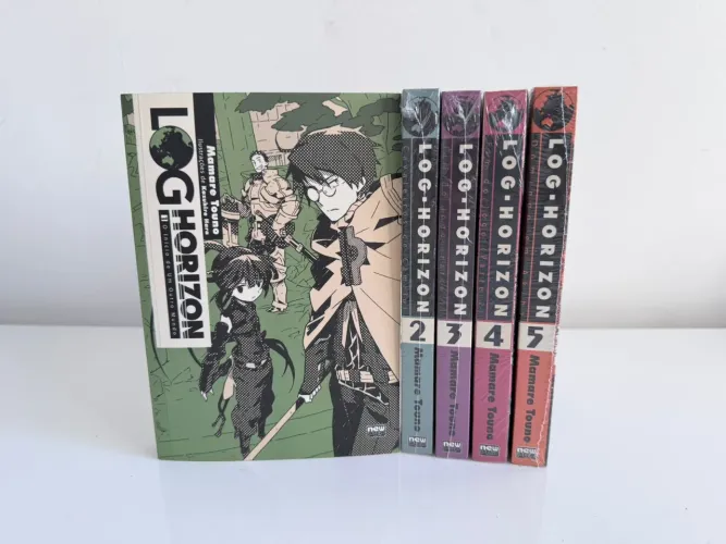 LOG HORIZON LIGHT NOVEL 1 AO 5