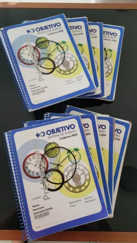 Kit completo de cursinho