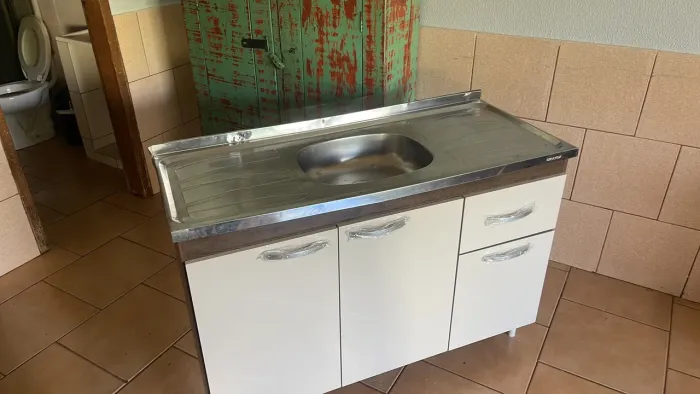 Pia Nova Inox Usado frete grátis