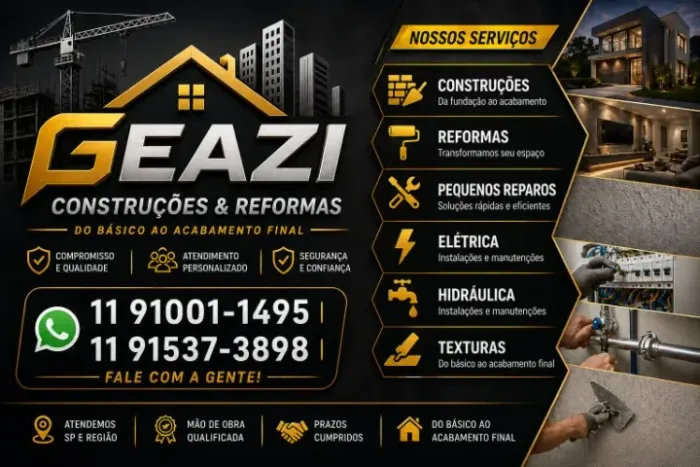 Profissional na construção serviço de primeira falso tudo