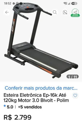 Esteira Eletrônica