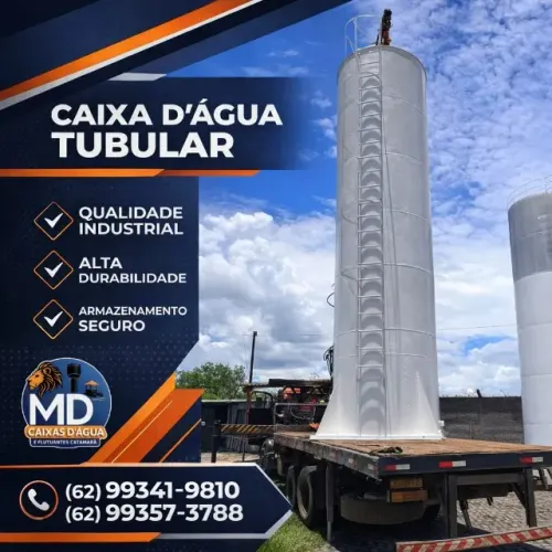 CAIXA D ÁGUA 40.000 LITROS - TUBULAR 