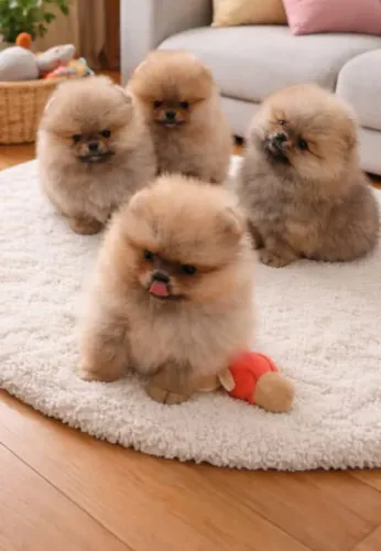 Lulu da Pomerânia ursinho