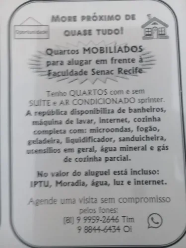 Aluguel de quantas para homems
