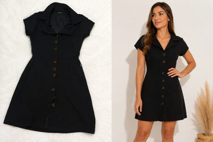 Vestido preto tamanho M