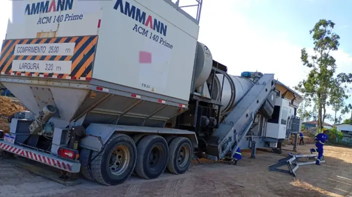 USINA ASFALTO AMMAN ACM 140 PRIME