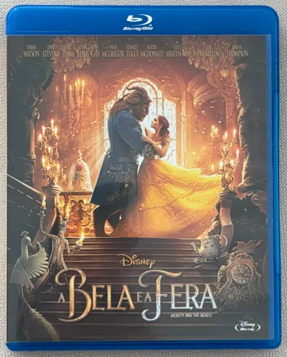 Blu-Ray Disney A Bela e a Fera (original)