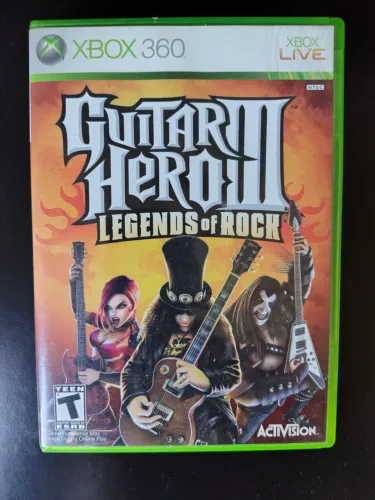 Guitar Hero III Xbox 360 ORIGINAL