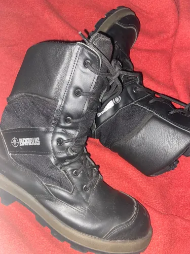 Coturno Tático Militar Brabus Safetline (Solado Vulcano + Bolso Lateral) - Seminovo