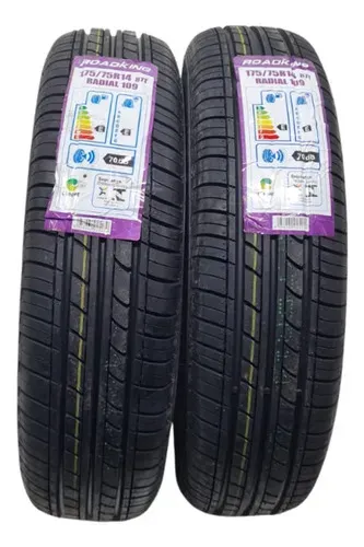 Par De Pneus Novos 175/75r14 87t Radical 109 Road King