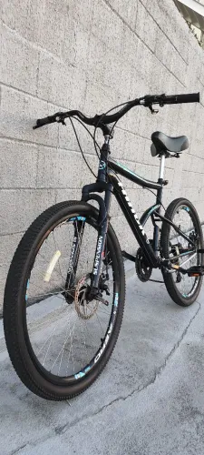 Linda Bike Track freio a disco