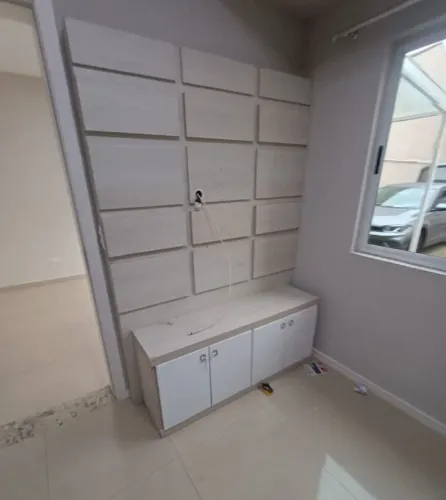 Rack com painel mdf