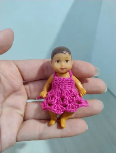 Roupa para boneca mini baby ou bebê da Barbie <br>( Boneca não será vendida junto)